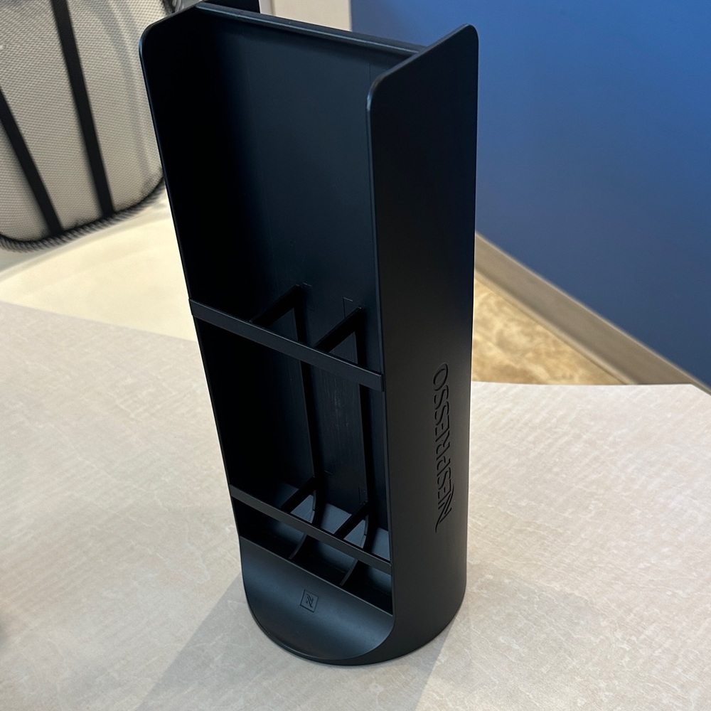 Nespresso Matte Black Vertical Capsule Rack